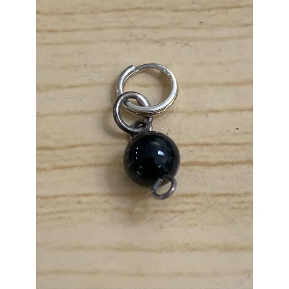 Black Onyx Jewelry Charm